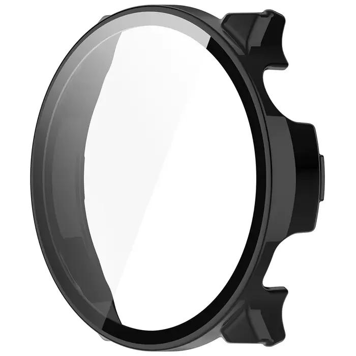 Pour COROS Pace 2, verre trempé + étui de protection d'écran et pare-chocs de protection en PC rigid