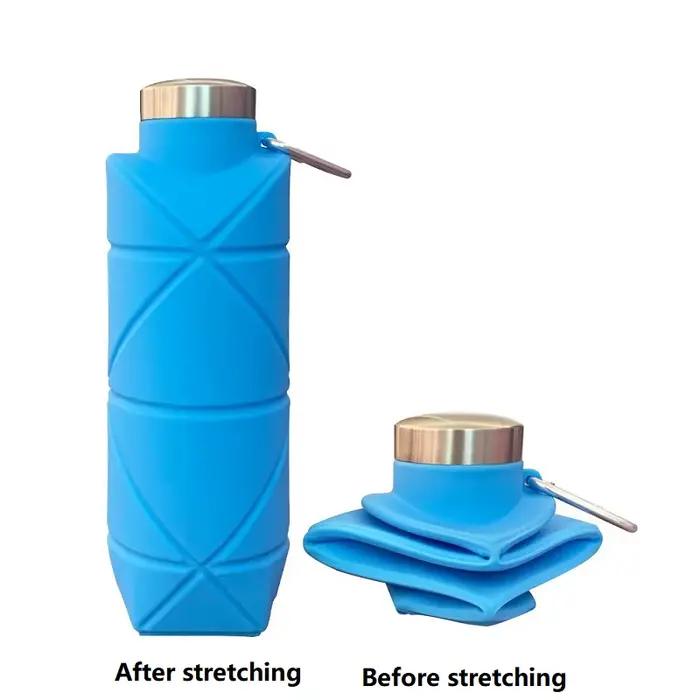 Gourde souple en silicone de 700 ml pour la course à pied YDSH05