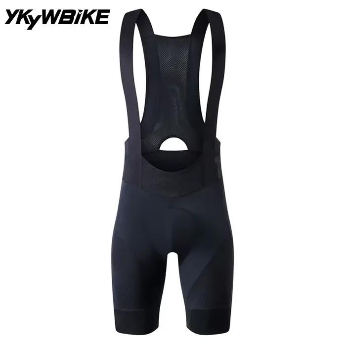 YKYWBIKE cuissard à bretelles de cyclisme hommes vêtements de plein air vélo Ride 6 heures rembourré