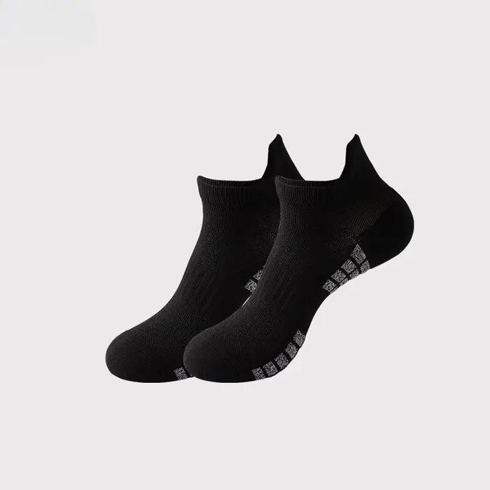 Chaussettes de course professionnelles pour hommes et femmes, chaussettes de badminton antidérapante