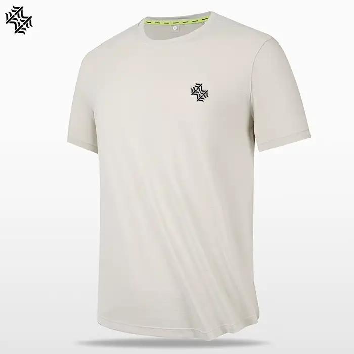 SBWL-T-shirt à séchage rapide pour homme, chemise de protection respirante, soie glacée, randonnée e