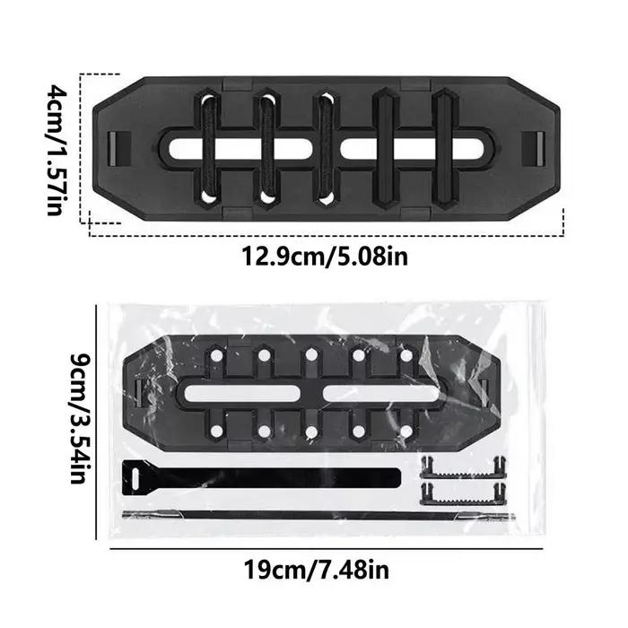 Support de gel énergétique pour vélos de montagne, support portable stable anti-chute avec boucles é