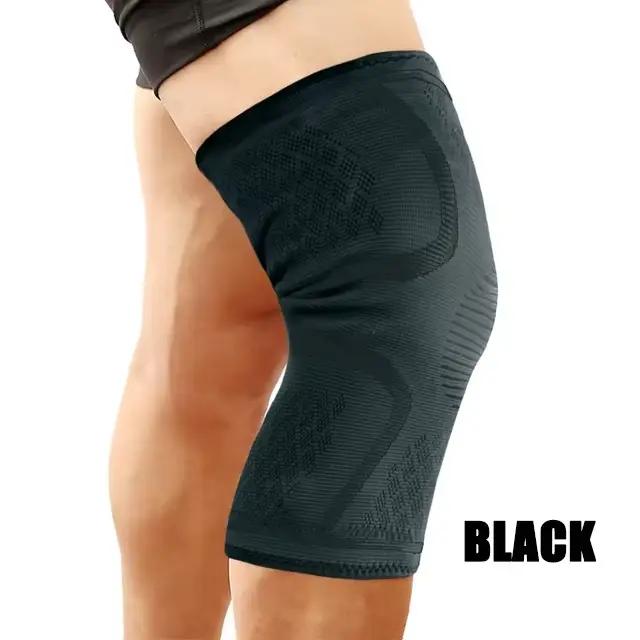 Manchon de compression respirant pour genou, attelle de genou, course à pied, levage, soutien pour l