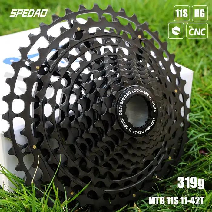 SPEDAO-Cassette de vélo SLInter, 11V 11-42T HG 11 s, livraison CNC k7 11V pour VTT GX bronchNX M8000