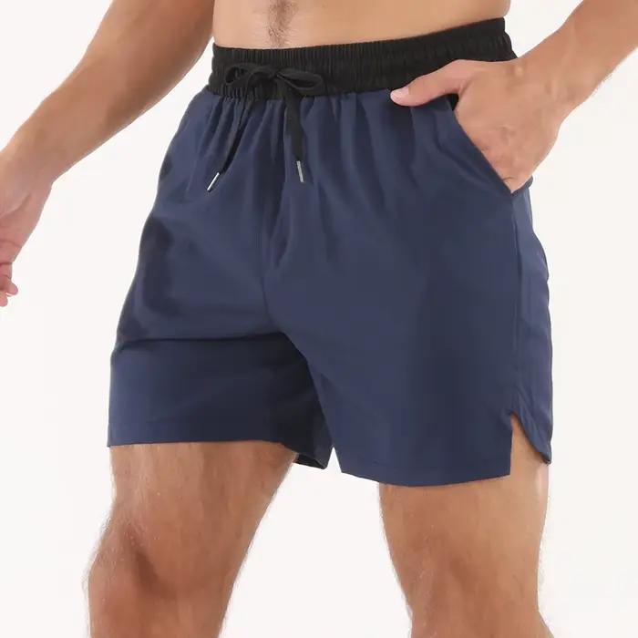 Short de course à séchage rapide pour hommes, pantalon de Fitness, de Jogging, d'entraînement, de sp
