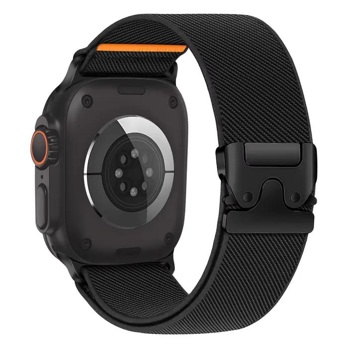 Bracelet de Parachute pour Apple Watch 10 bandes 40mm 44mm 46mm 49mm 45mm 41mm, Bracelets en Nylon I