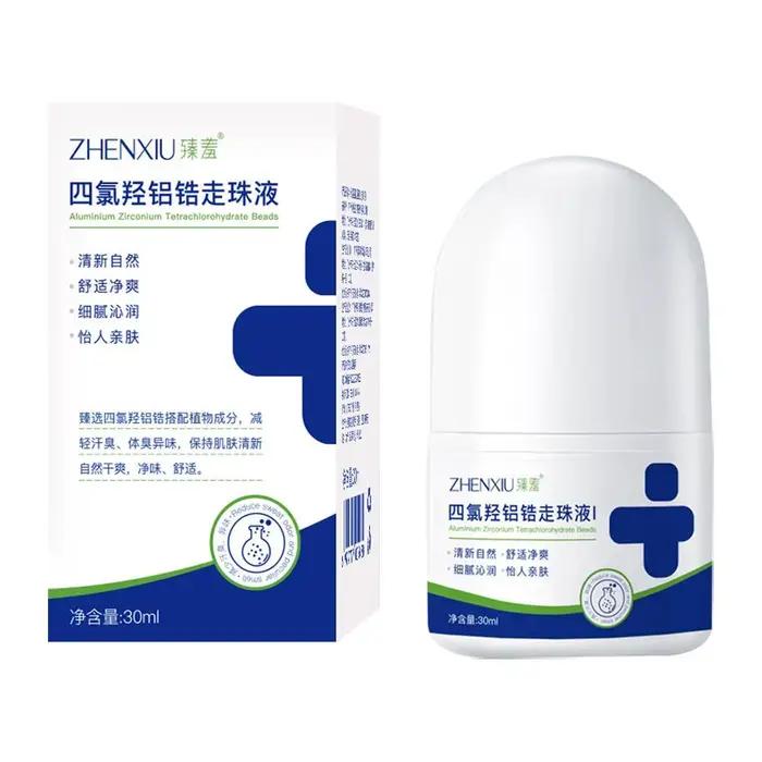 30ML anti-transpirant Roll-On fort confortable résistant à la sueur produits liquides Anti-transpira