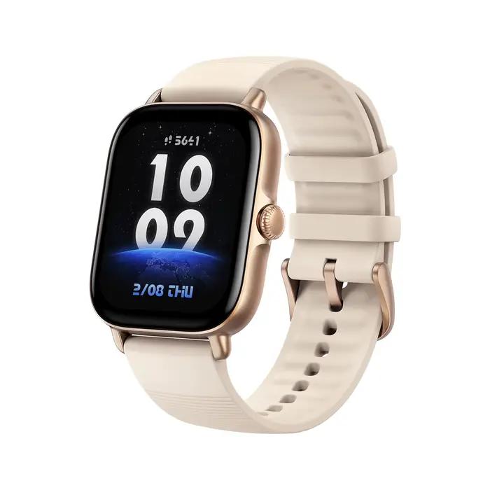 Amazfit-GTS 4 Mini New Smartwatch, 150 + modes sportifs, 1.75 en effet, écran HD AMOLD, longue auton