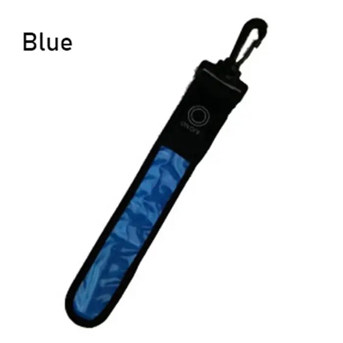 Accessoires de course de nuit pour équitation, Support de poignet, sac à dos, lumières suspendues, b