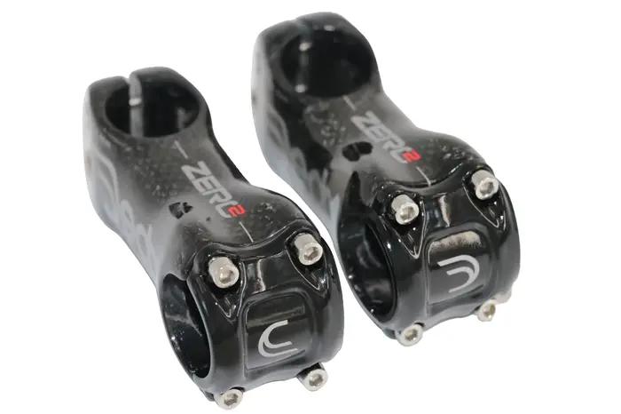 Tout nouveau JEDA argent 6 17 Angle route carbone tige de vélo 31.8*70-130mm 6 17 degrés VTT tige en