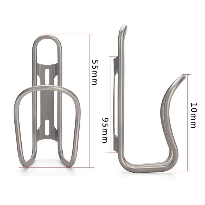 Porte-bouteille de vélo en titane ultraléger porte-bouteille vtt support de bouteille de vélo de rou