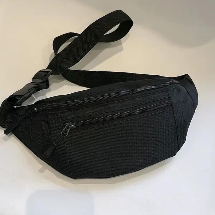 Sac banane sportif pour festival, entraînement, voyage, course à pied, grand sac bandoulière décontr