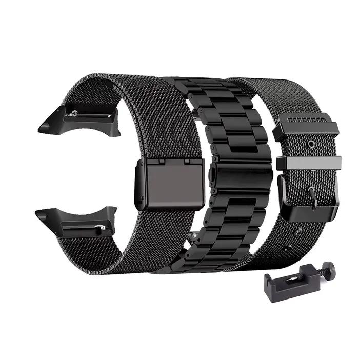 3 bandes métalliques pour bracelet Polar Vantage V pour hommes et femmes