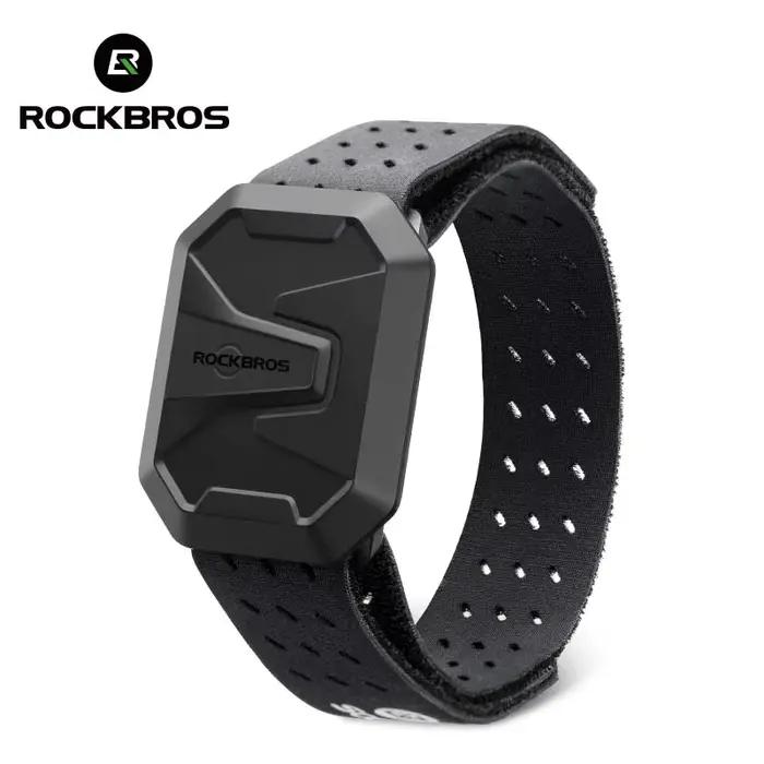 ROCKBROS sangle de fréquence cardiaque et sangle de poitrine Bluetooth bras dragonne entraînement mo