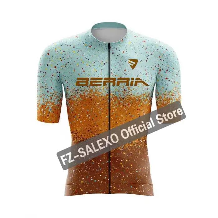 BERRIA ensemble de maillot de cyclisme 2024 été hommes Star Point vêtements de cyclisme maillot de v