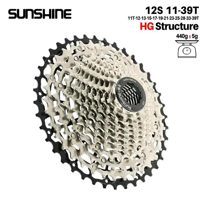 Hg 12 vitesses Cassette légère vtt K7 12 vitesses 11 42T 44T 50T 52T pignon 12V 42 44 50 VTT volant 