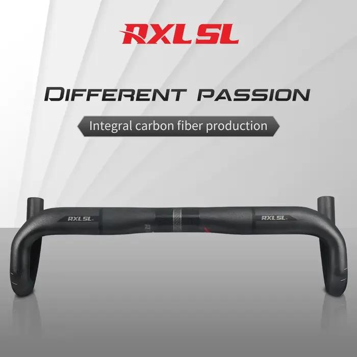 RXL SL 31.8mm barre de chute en carbone guidon de vélo de route 380/400/420/440mm UD mat routage ext