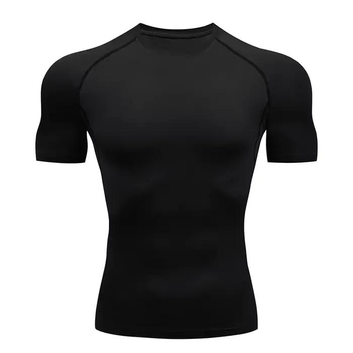 Chemises de Compression pour hommes, maillot de football à séchage rapide, vêtements de Sport serrés