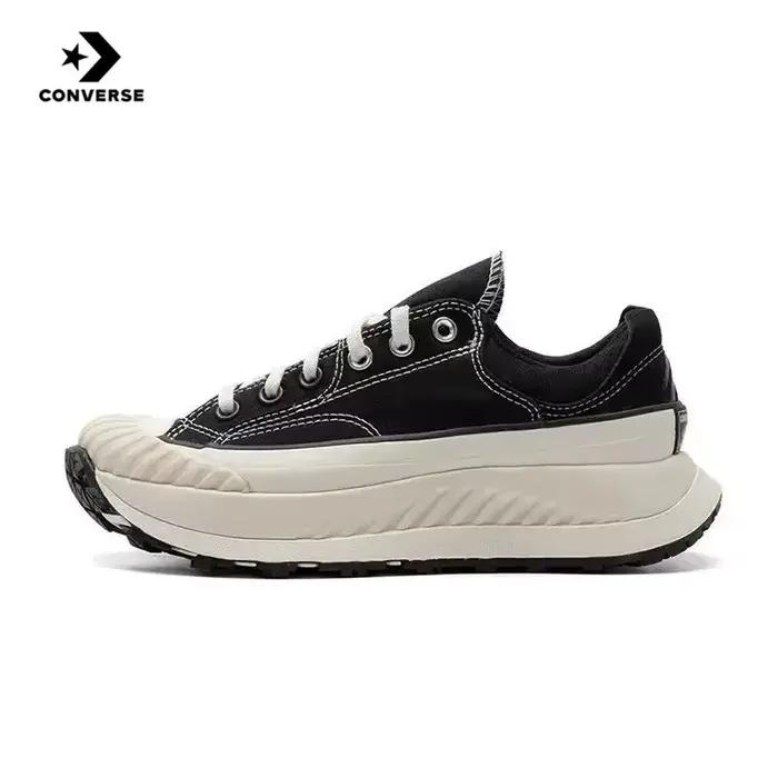 Converse Run Star Hike Ox blanc noir gomme Absorption des chocs résistant à l'usure haut semelle épa
