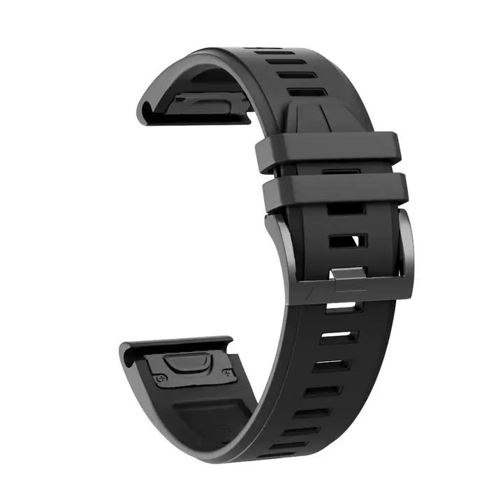 Bracelet en Silicone pour Garmin Fenix 3 Fenix 5 Fenix 5 plus Fenix 6X Fenix 6X Pro Fenix 6 GPS Feni