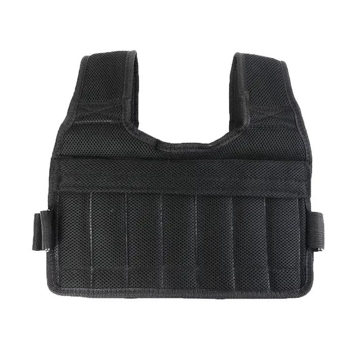 1 - 110LBS gilet lesté réglable course chargement gilet lesté entraînement Fitness gilet réglable ve