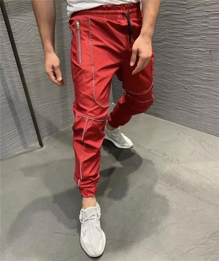 GITF-Pantalon de sport à séchage rapide pour homme, vêtement de course, jogging, entraînement en ple