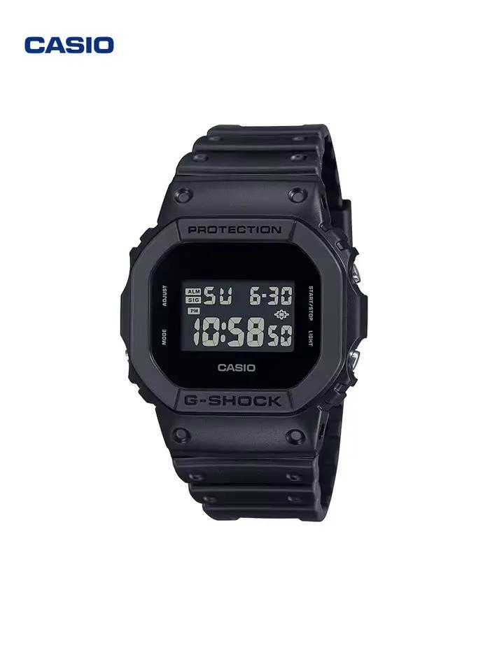 Montre numérique classique CASIO DW-5600UBB G-SHOCK, résistante aux chocs, résistante à l'eau jusqu'