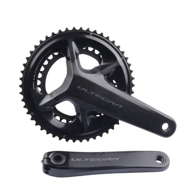 Shimano-Pédalier de vélo de route corde TEGRA R8100, manivelle de vitesse intégrée creuse, vélo de r