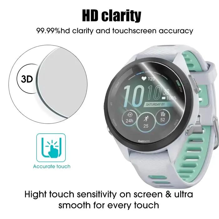 Pour Garmin Forerunner 935 945 955 965 protecteur d'écran HD verre trempé