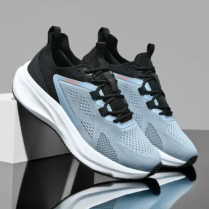 Chaussures de course amortissantes pour hommes 2026 – Baskets athlétiques légères et décontractées pour hommes – Chaussures de sport antidérapantes pour activités de plein air et marche