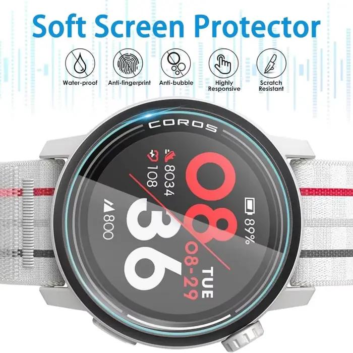 Juste de protection d'écran pour COROS Pace 3, verre guatémaltèque, film anti-rayures, accessoires, 2-4 pièces