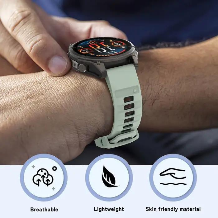 Bracelet de montre Fenix8 pour Garmin Fenix 8 pro E 7 7X 6 6X 5 5X/Epix Pro/Enduro 3/Instinct 3 QuickFit 22mm 26mm