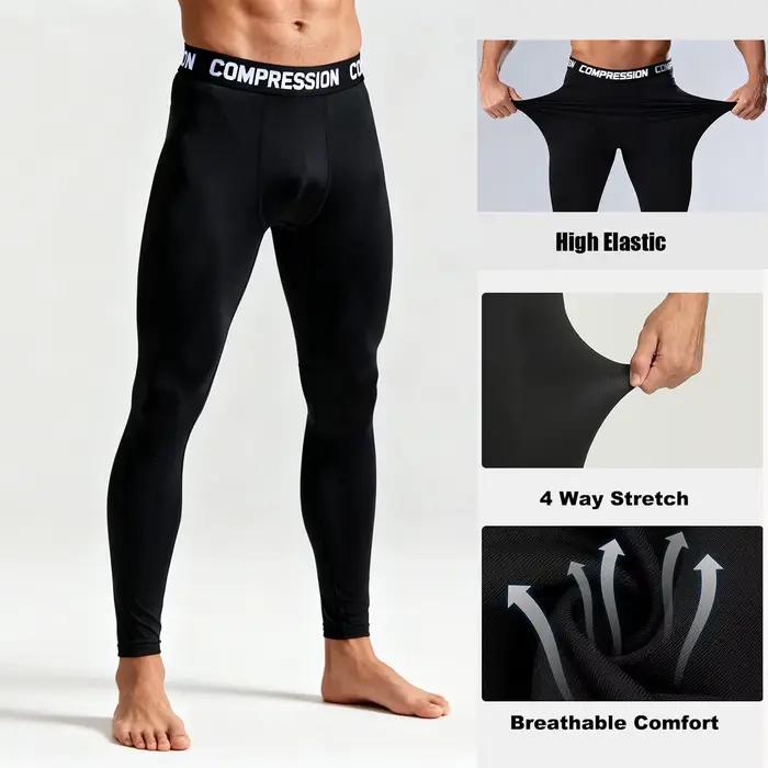 Pantalons de Compression de sport pour hommes