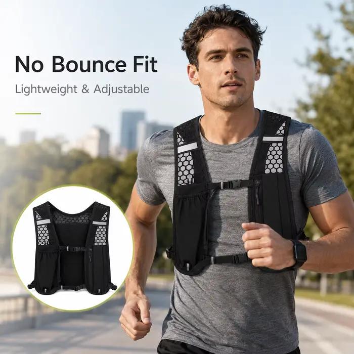 Gilet de course léger pour hommes et femmes