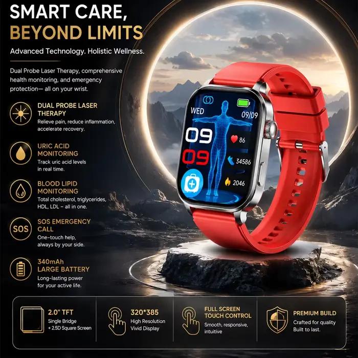 Montre connectée ECG pour homme 2026
