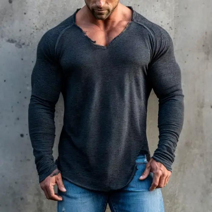 T-shirt de fitness basique pour homme