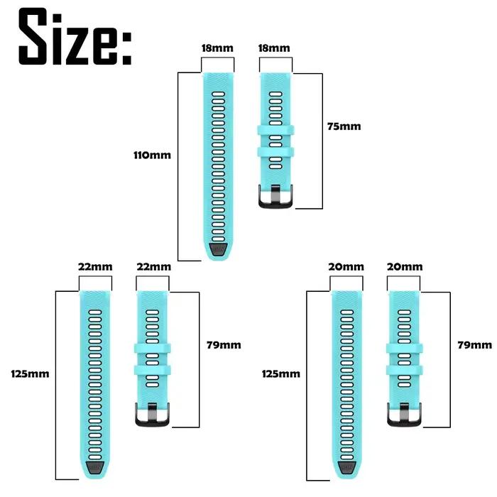 Bracelets de montre 18 mm
