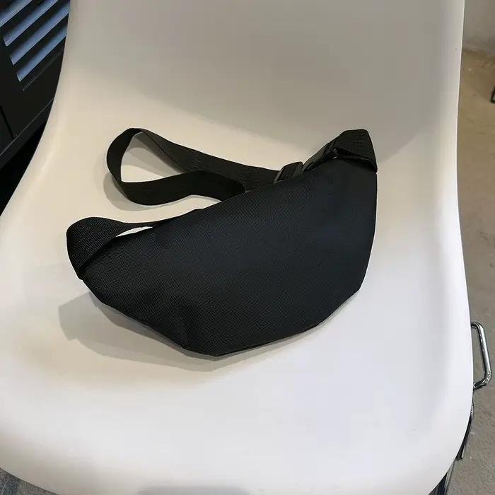 Sac banane de sport unisexe en nylon pour course, voyage et entraînement mains libres femmes hommes occasions quotidiennes