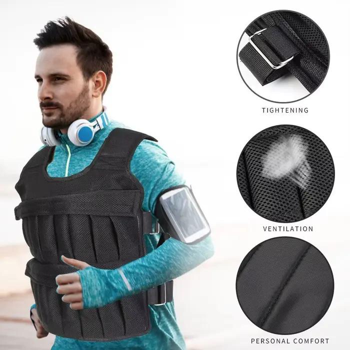 Gilet de poids de chargement 3/15/50kg