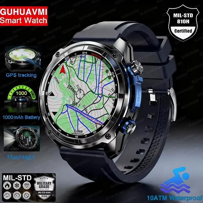 Montre connectée GPS pour hommes