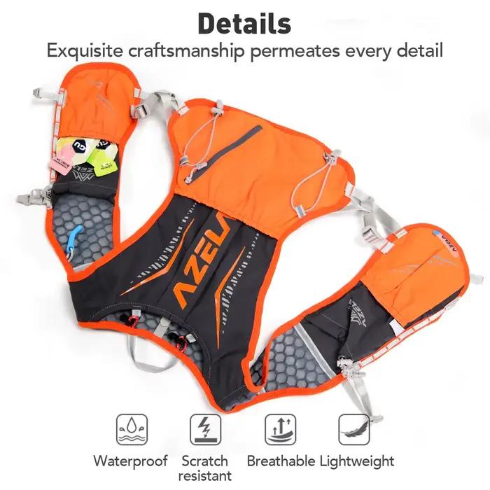 Gilet d'hydratation sac à dos de course léger