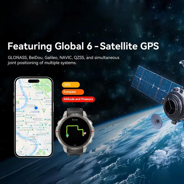 Montre connectée GPS pour homme