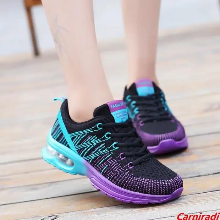 Printemps haute qualité amorti chaussures de course femmes respirant automne athlétisme baskets décontractées dames antidérapant Sport marche chaussure