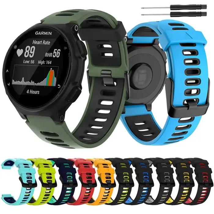 Bracelet de montre pour Garmin Forerunner 235 220 230 620 630 735XT