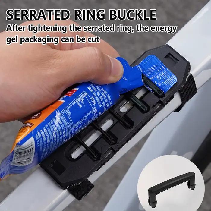 Support de gel énergétique pour vélo stable avec boucles élastiques accessoire de cyclisme pour camping et activités de plein air pour femmes hommes adultes occasions quotidiennes et aventures