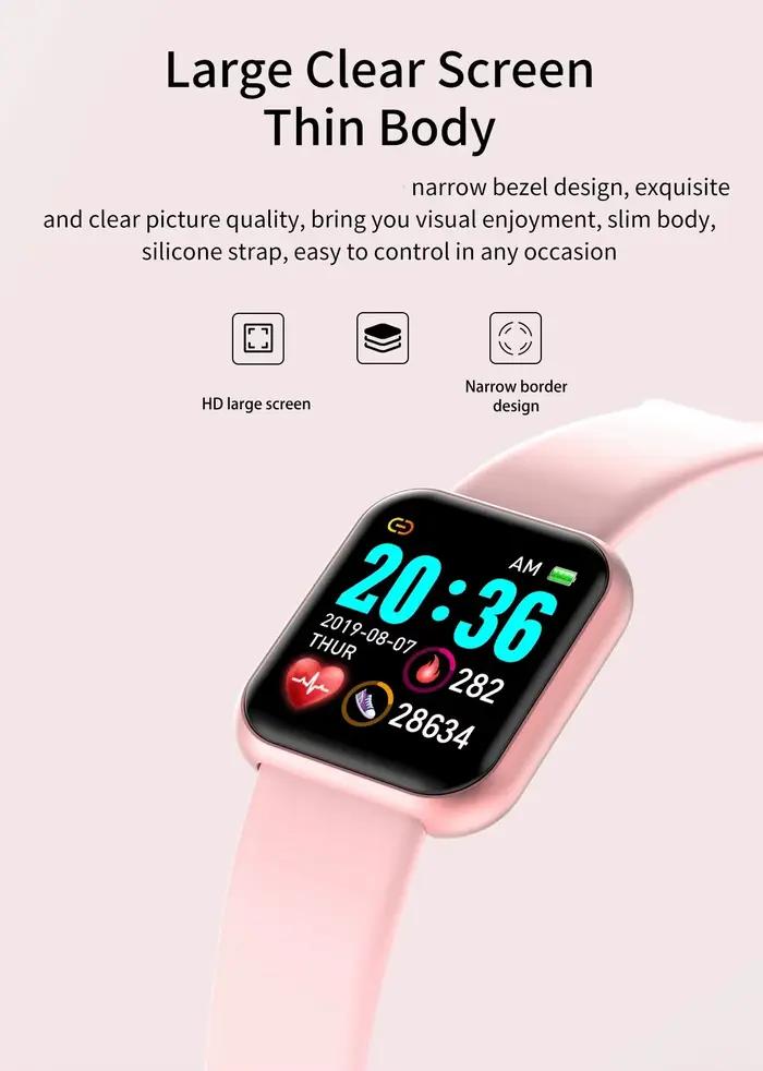 Montre connectée pour femmes et hommes