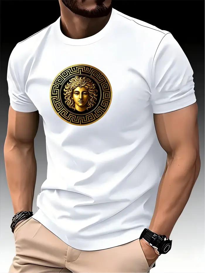 T-shirt de course à col rond pour homme