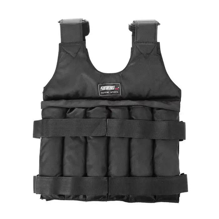 Gilet lesté avec charge réglable de 20 à 50 kg