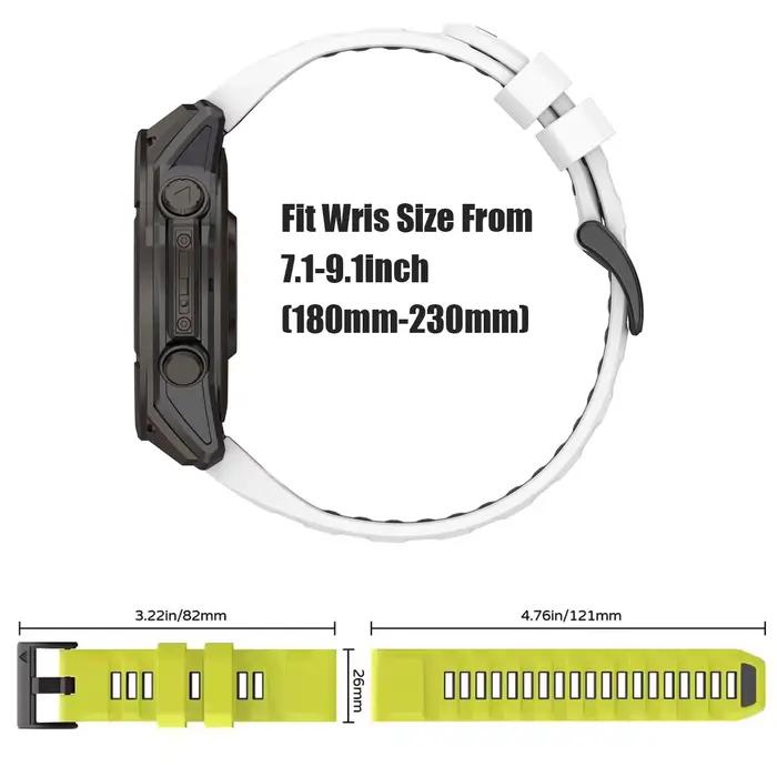 Bracelet de montre Fenix8 pour Garmin Fenix 8 pro E 7 7X 6 6X 5 5X/Epix Pro/Enduro 3/Instinct 3 QuickFit 22mm 26mm