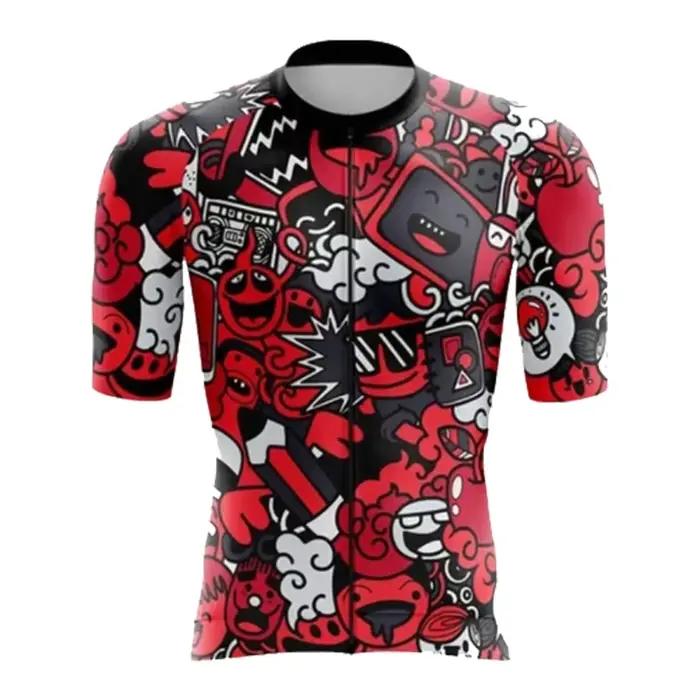 Maillot de cyclisme professionnel pour hommes